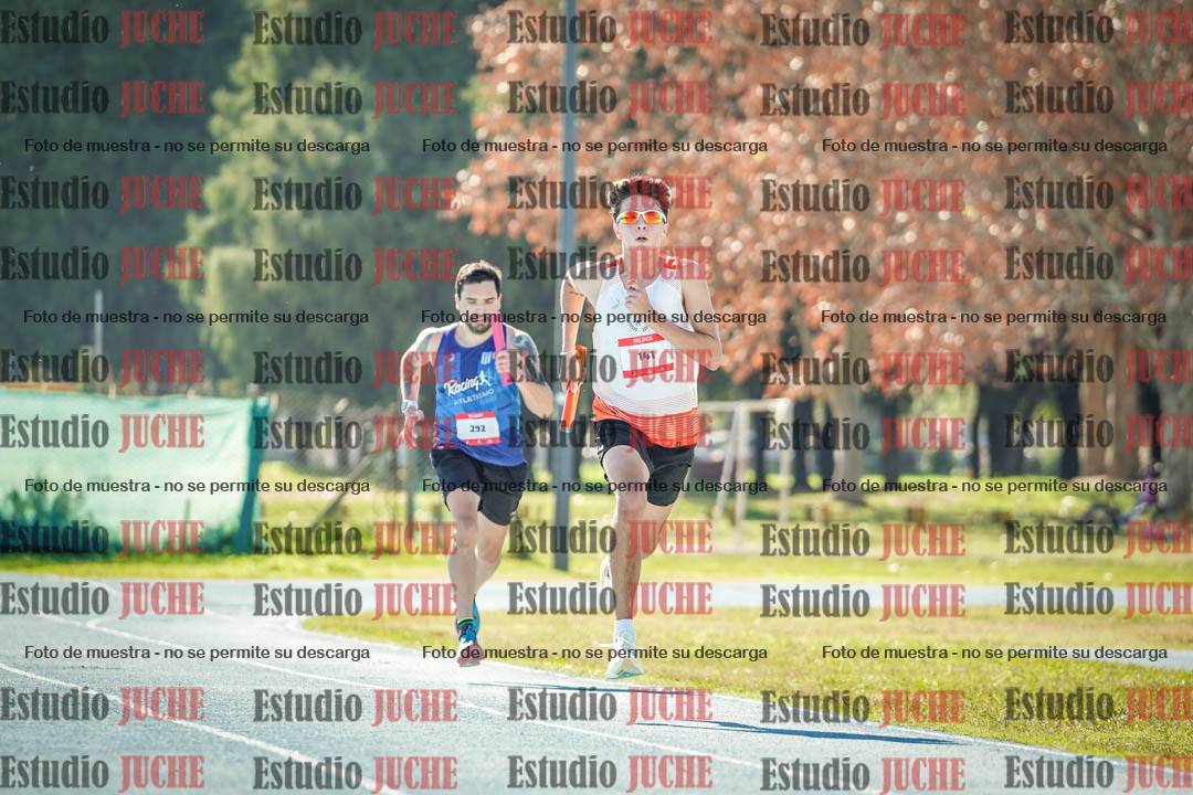 Fotos durante los relevos