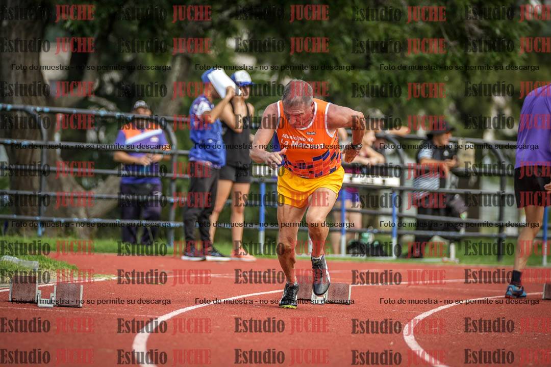 Fotos de los 200 m llanos de varones
