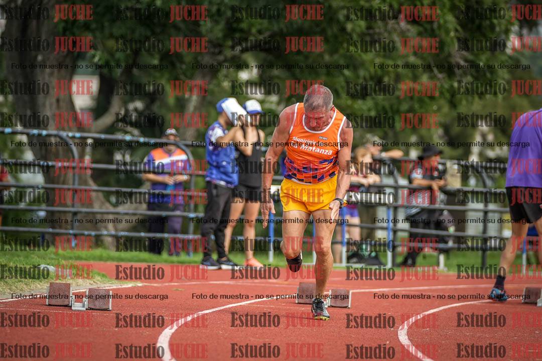 Fotos de los 200 m llanos de varones
