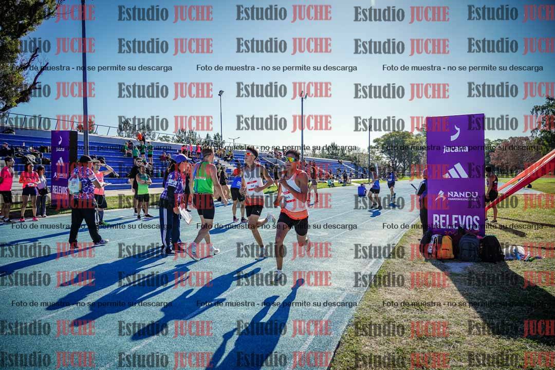 Fotos durante los relevos