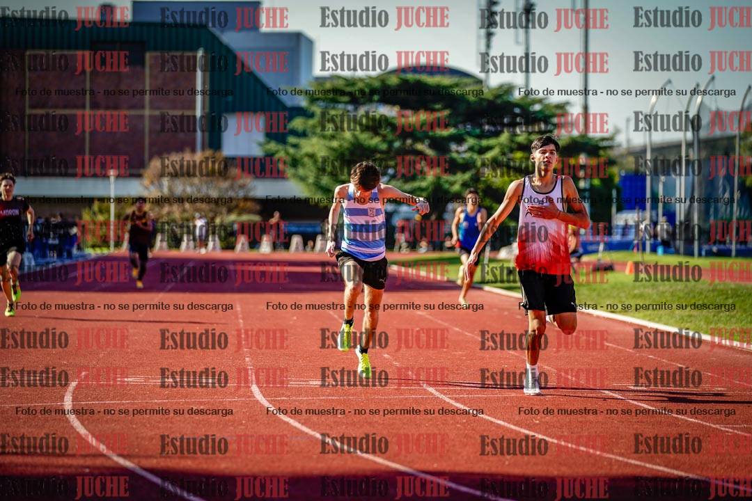 Fotos de los 400 m de varones