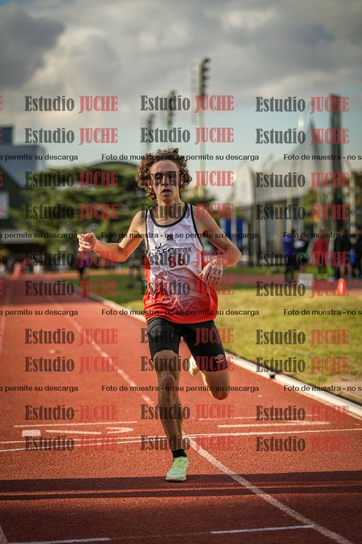 Fotos de los 1500 m llanos de varones