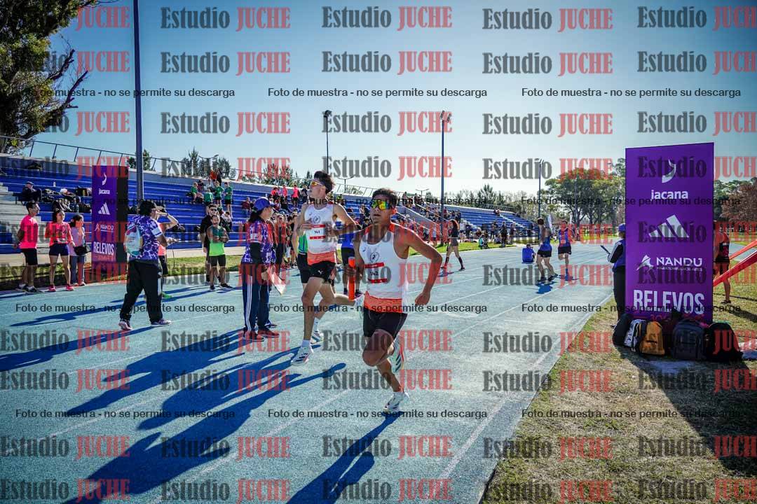 Fotos durante los relevos