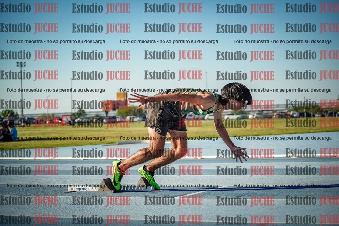 Fotos de los 400 m llanos de varones