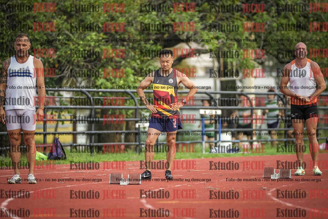 Fotos de los 200 m llanos de varones