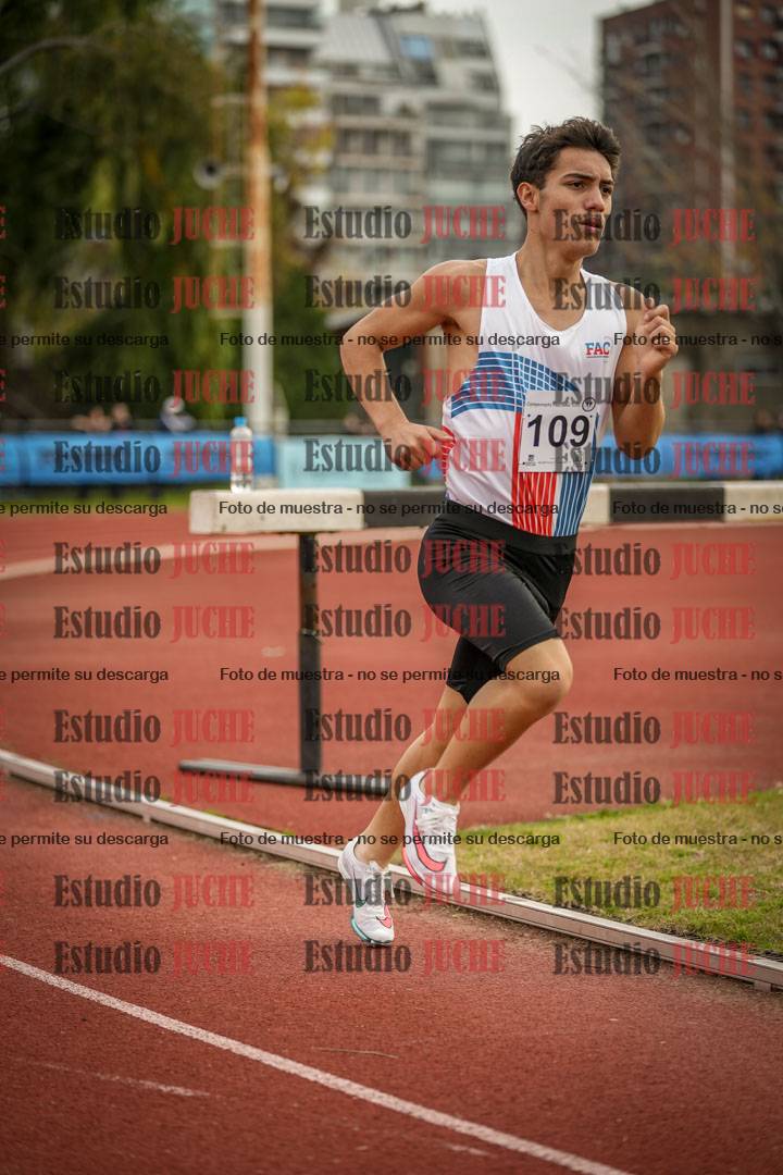 Fotos de los 1500 m llanos de varones