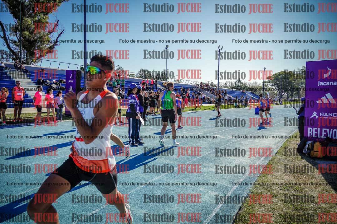 Fotos durante los relevos