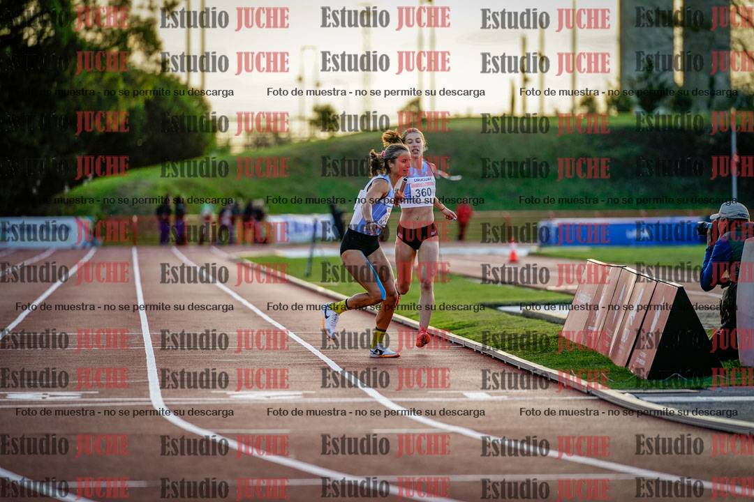 Fotos de los relevos 4x400 m de mujeres