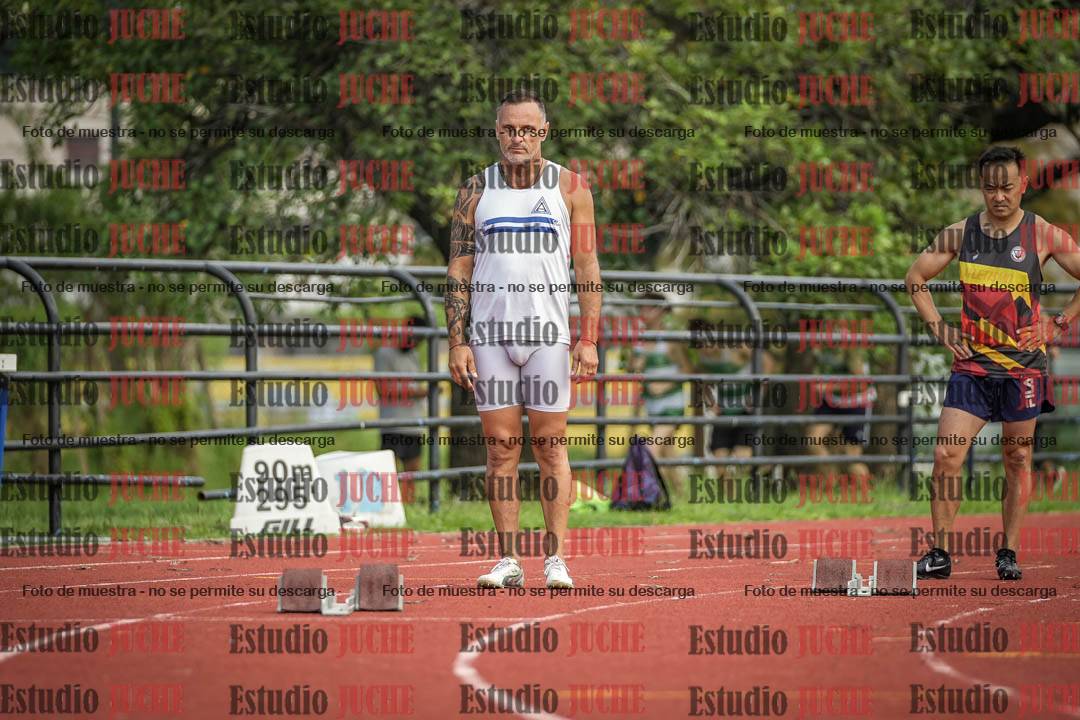 Fotos de los 200 m llanos de varones