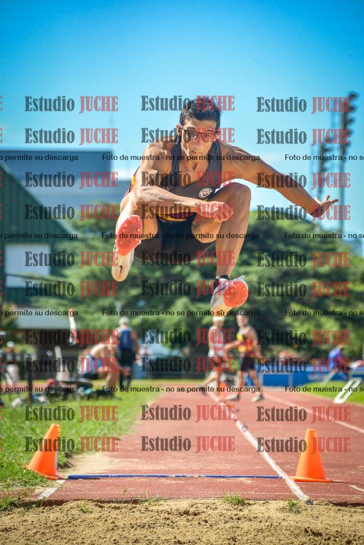 Fotos del salto en largo de varones - decatlón 2