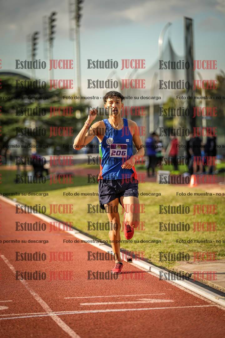 Fotos de los 1500 m llanos de varones