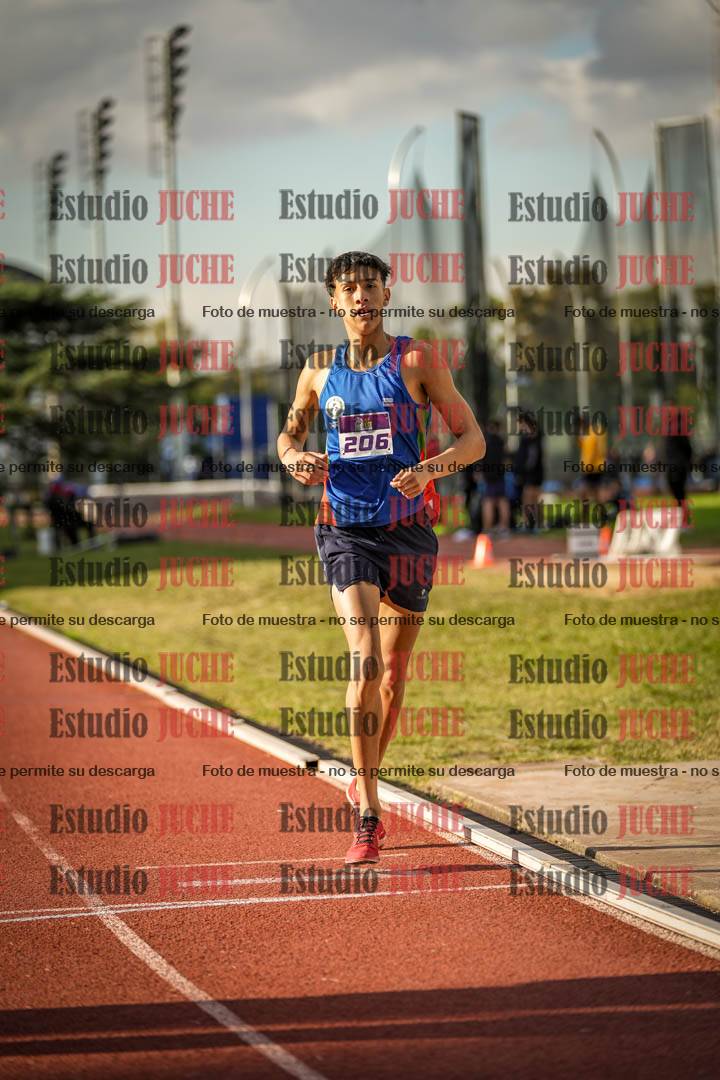 Fotos de los 1500 m llanos de varones
