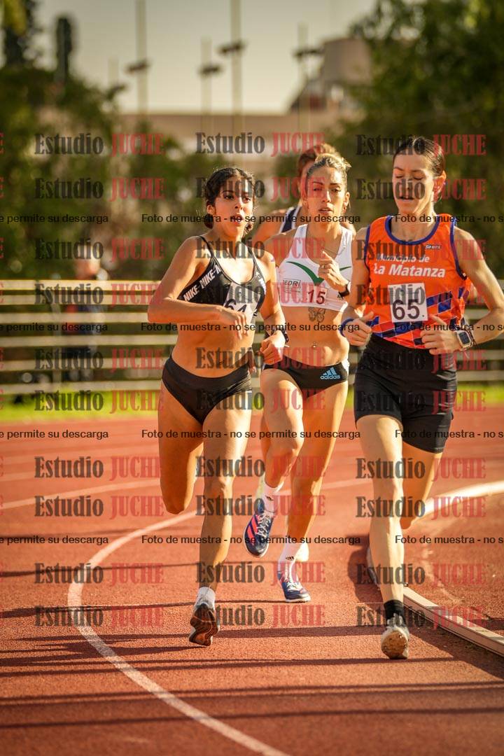 Fotos de los 1500 m de mujeres