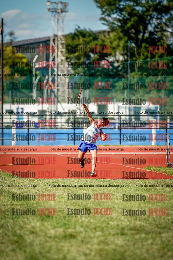 Fotos del lanzamiento de jabalina de mujeres y varones  - U14
