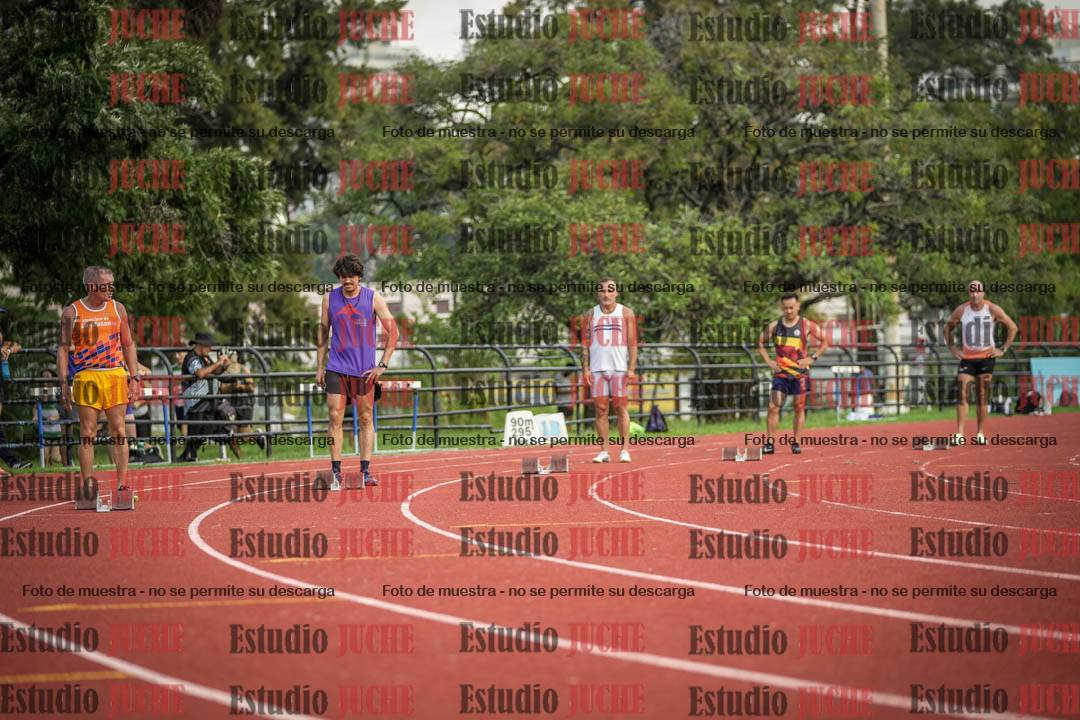 Fotos de los 200 m llanos de varones