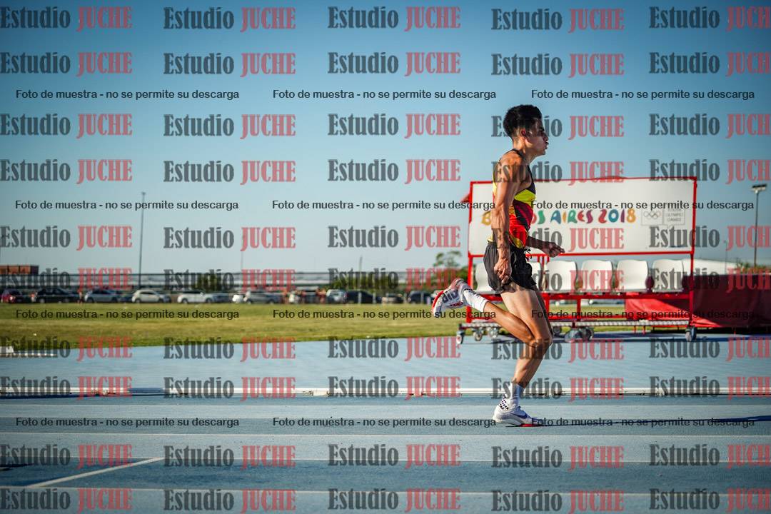 Fotos de los 400 m llanos de varones