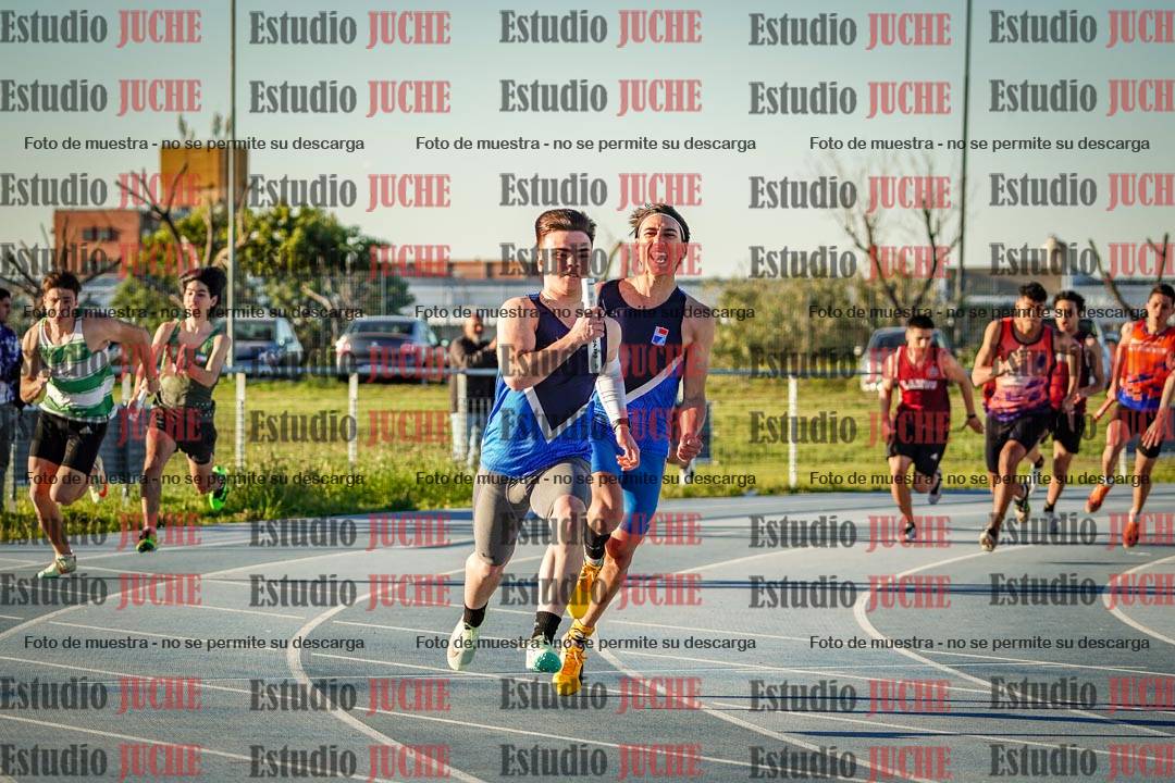 Fotos de las Postas 4x100 m de varones