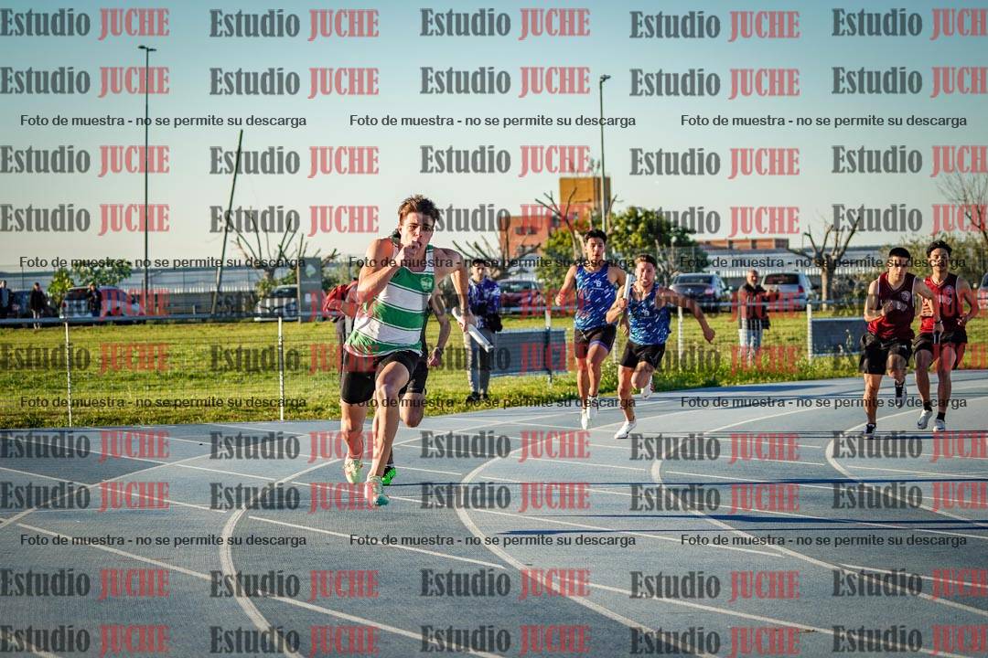 Fotos de las Postas 4x100 m de varones
