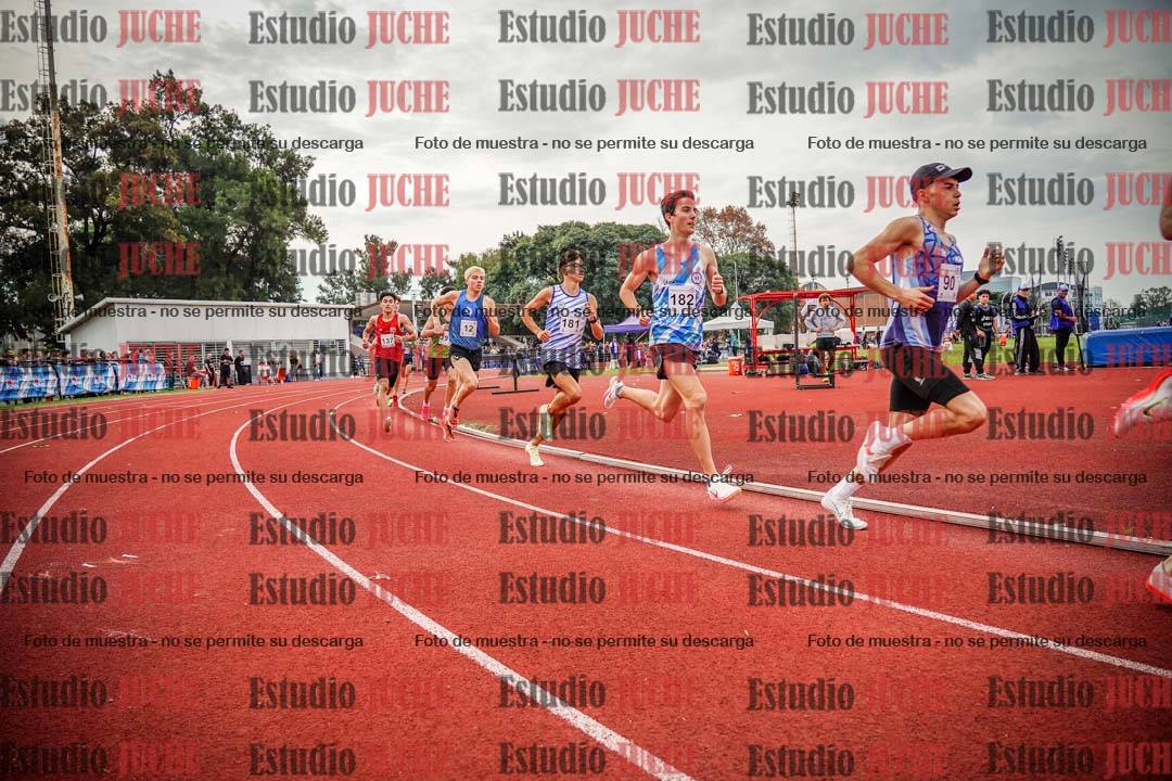 Fotos de los 1500 m llanos de varones