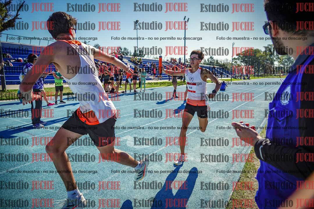Fotos durante los relevos