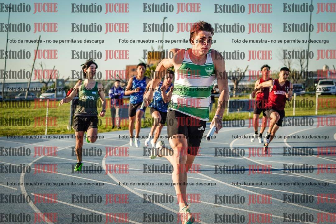Fotos de las Postas 4x100 m de varones