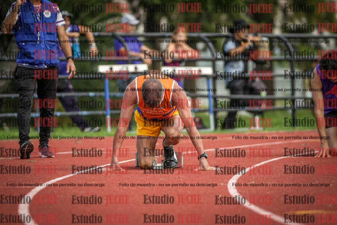 Fotos de los 200 m llanos de varones