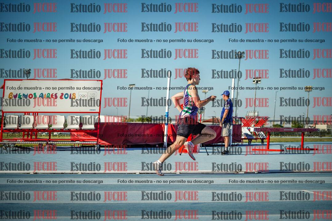 Fotos de los 400 m llanos de varones