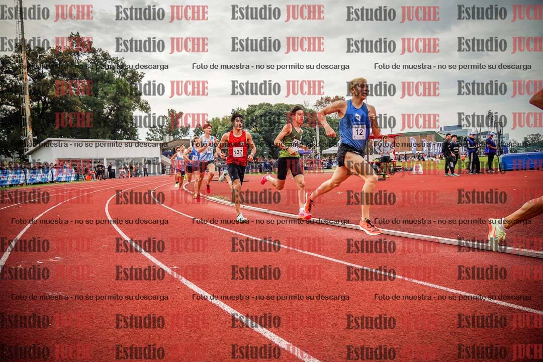Fotos de los 1500 m llanos de varones