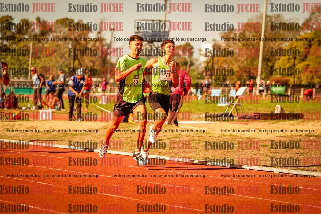 Fotos de los 800 m llanos de varones