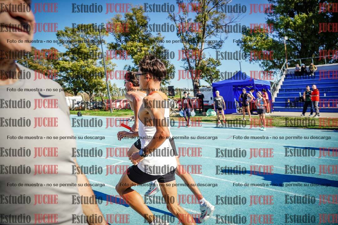 Fotos durante los relevos