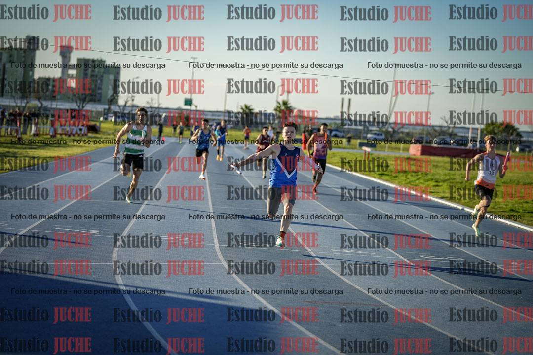 Fotos de las Postas 4x100 m de varones