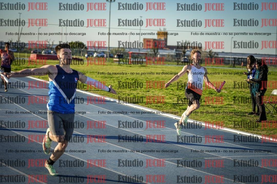 Fotos de las Postas 4x100 m de varones