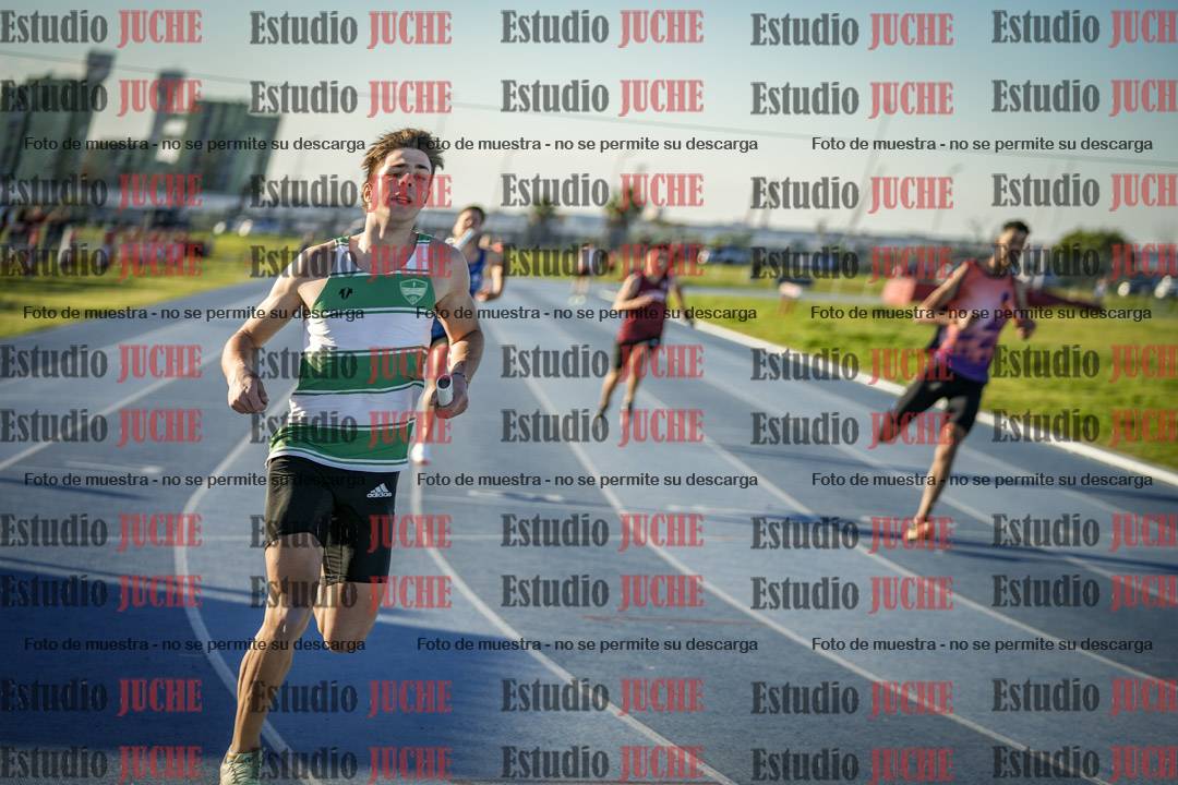 Fotos de las Postas 4x100 m de varones