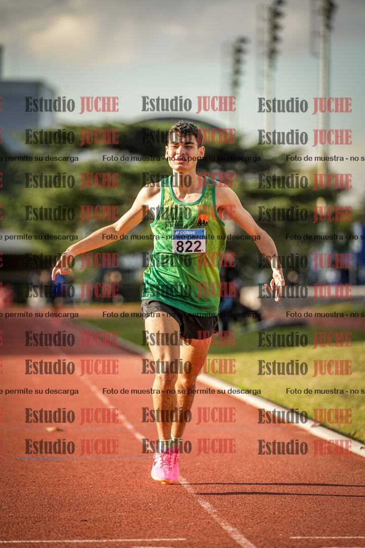 Fotos de los 1500 m llanos de varones