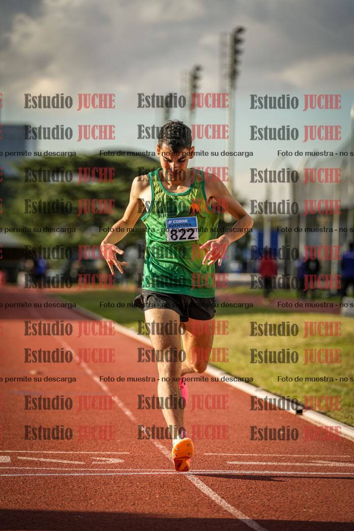 Fotos de los 1500 m llanos de varones