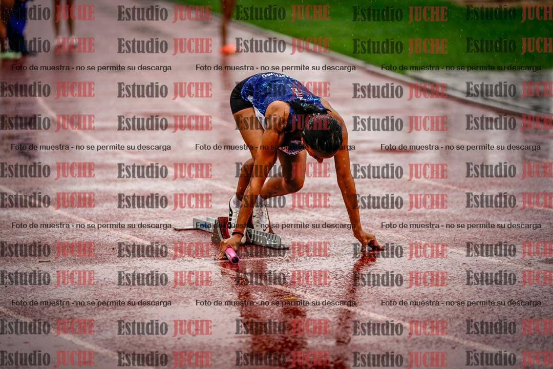 Fotos de las postas 4x400 m de mujeres