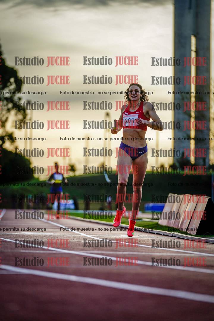 Fotos de los relevos 4x400 m de mujeres