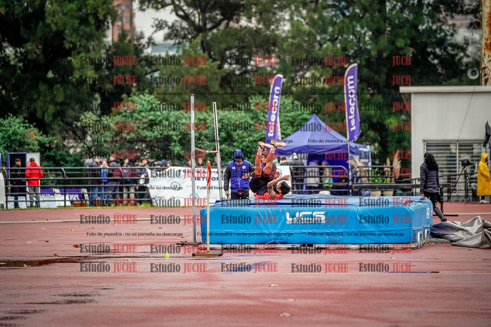 Fotos del salto en alto de varones - decatlón 4