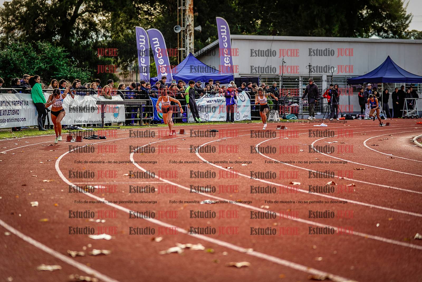Fotos de los 400 m con vallas de mujeres