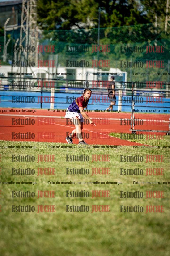 Fotos del lanzamiento de jabalina de mujeres y varones  - U14