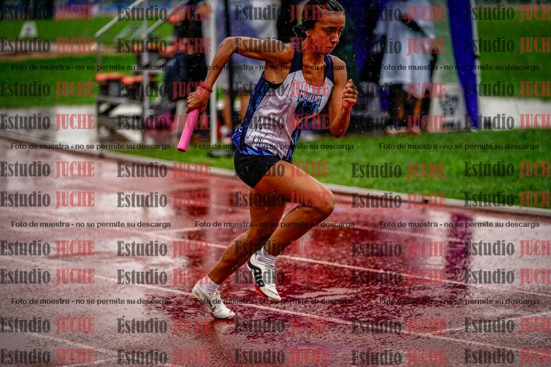 Fotos de las postas 4x400 m de mujeres
