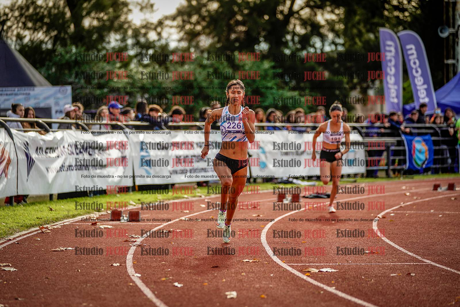 Fotos de los 400 m con vallas de mujeres