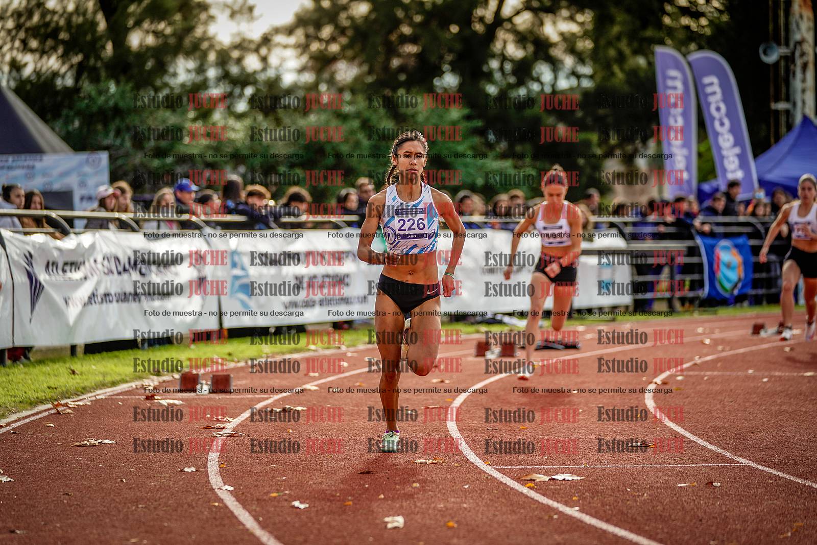 Fotos de los 400 m con vallas de mujeres
