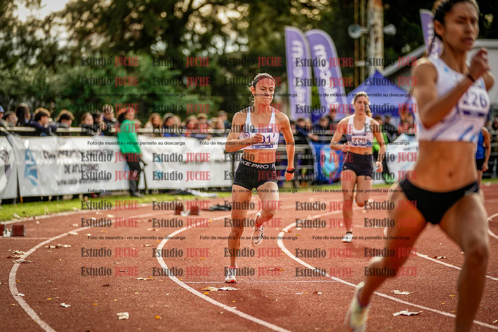 Fotos de los 400 m con vallas de mujeres