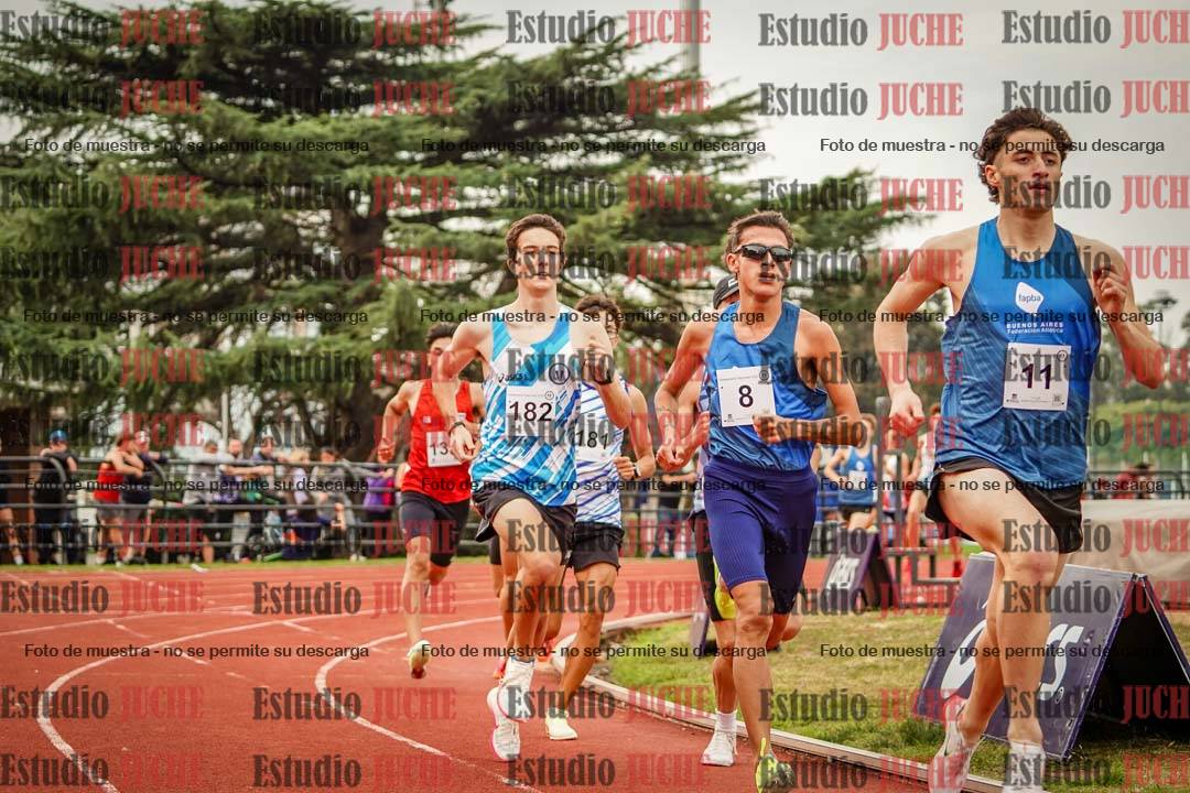 Fotos de los 1500 m llanos de varones