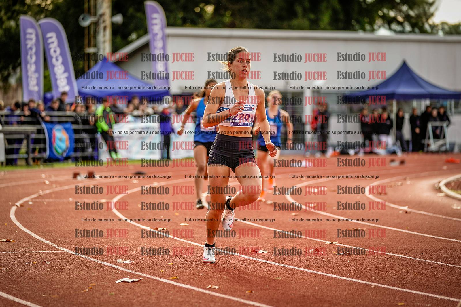 Fotos de los 400 m con vallas de mujeres
