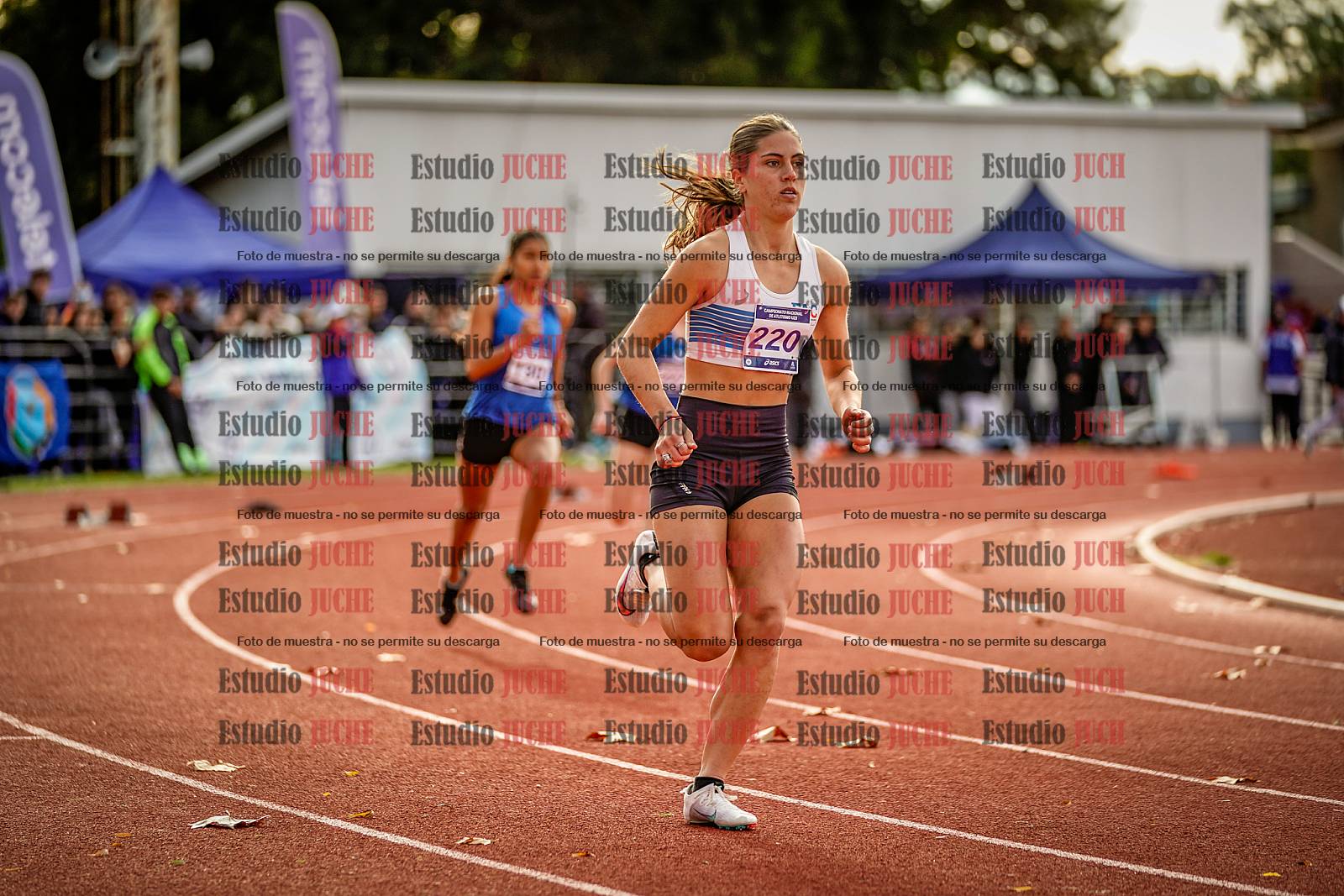Fotos de los 400 m con vallas de mujeres