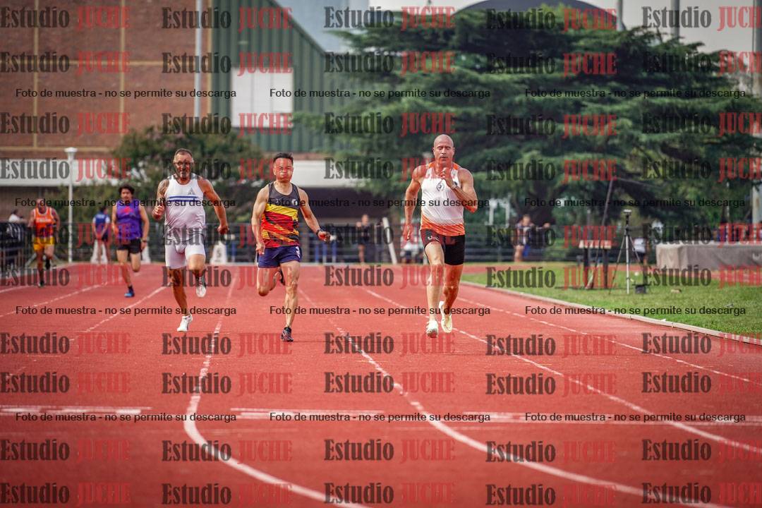 Fotos de los 200 m llanos de varones