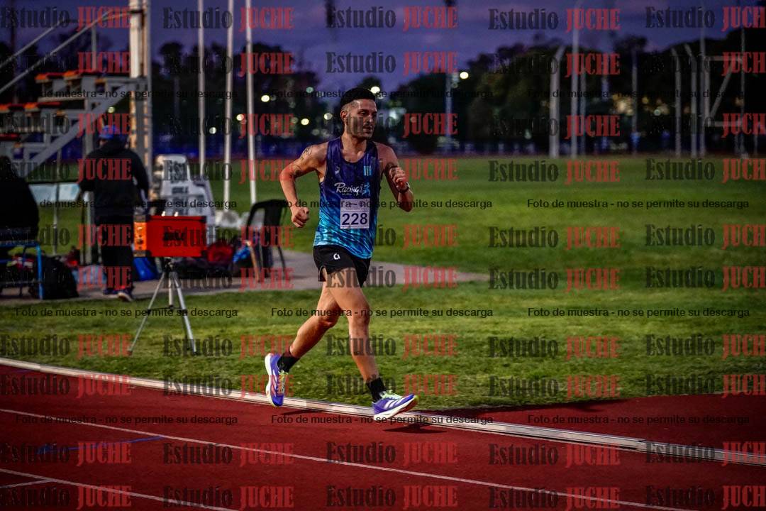 Fotos de los 1500 m llanos de varones