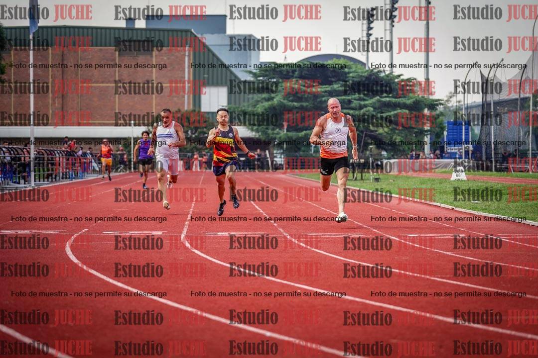 Fotos de los 200 m llanos de varones